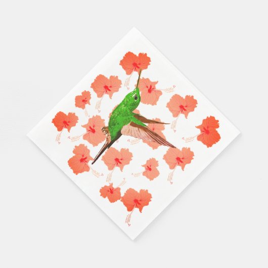 Hummingbirds Dream Serviette (Ecke)
