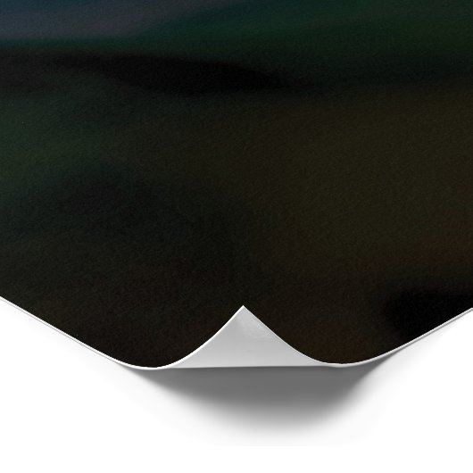 Hummingbirds - Dunkel Poster (Ecke)