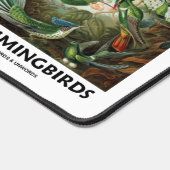 Hummingbirds Ernest Haeckel Artforms der Natur Schreibtischunterlage (Ecke)