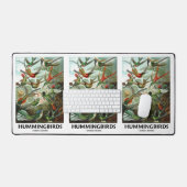 Hummingbirds Ernest Haeckel Artforms der Natur Schreibtischunterlage (Tastatur & Maus)