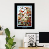 Hummingbirds ~ Ernst Haeckel Poster (Heimbüro)