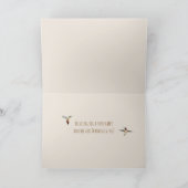 Hummingbirds Erntedank Card Karte (Innenseite)
