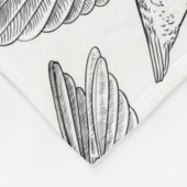 Hummingbirds Fleece Blanket (Ecke)