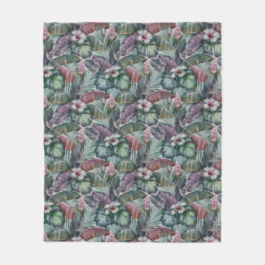 Hummingbirds Fleece Blanket (Vorderseite)