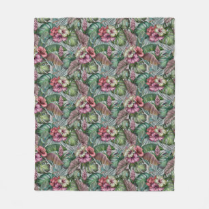 Hummingbirds Fleece Blanket
