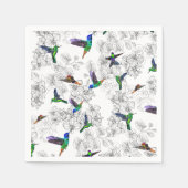 Hummingbirds Flying Napkins Serviette (Vorderseite)