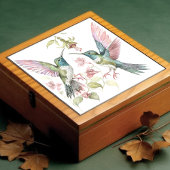 Hummingbirds & Fresenia Kunst und Handwerk Fliese