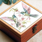 Hummingbirds & Fresenia Kunst und Handwerk Fliese
