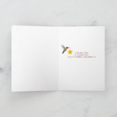 Hummingbirds Frohe Weihnachten (Innenseite)