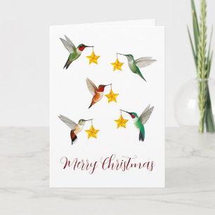 Hummingbirds Frohe Weihnachten