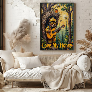 Hummingbird's Hideaway: Bären's Acoustic Gig Poster