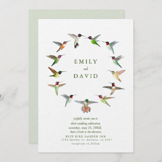 Hummingbirds Hochzeit Einladung