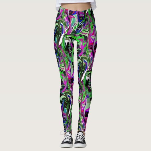 Hummingbirds in Flight.... Leggings (Vorderseite)