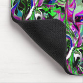 Hummingbirds in Flight.... Mousepad (Ecke)
