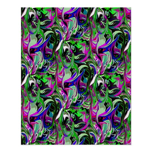 Hummingbirds in Flight... Poster (Vorderseite)