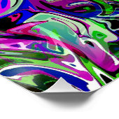 Hummingbirds in Flight... Poster (Ecke)