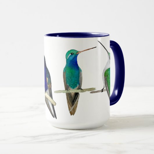 Hummingbirds Mug Tasse (VorderseiteRechts)