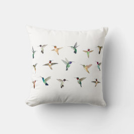 Hummingbirds of North America Throw Kissen