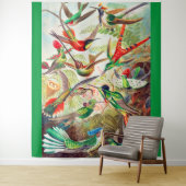 Hummingbirds print 1904 wandteppich (Beispiel)