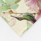 HummingBirds-Serie - Design 2 Fleecedecke (Ecke)