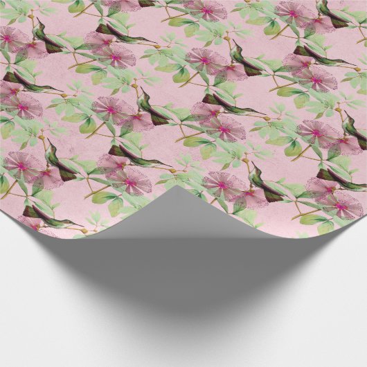HummingBirds Serie Design Fünfzehn Geschenkpapier (Ecke)