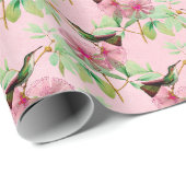HummingBirds Serie Design Fünfzehn Geschenkpapier (Rolleneckpunkt)