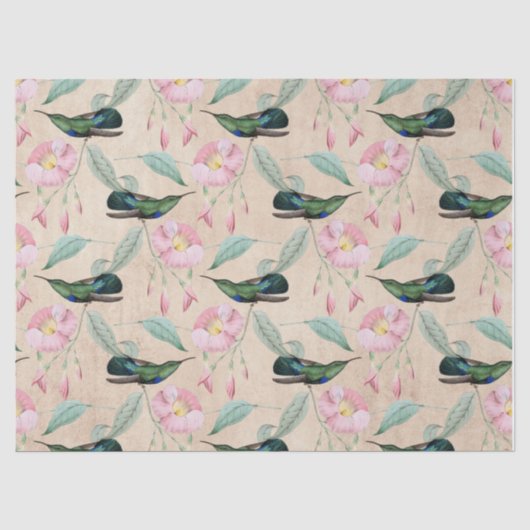 HummingBirds Series Design 20 Seidenpapier (Vorderseite)
