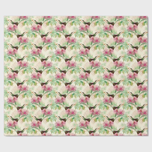 HummingBirds Series Design Sechzehn Geschenkpapier (Flach)