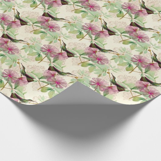 HummingBirds Series Design Sechzehn Geschenkpapier (Ecke)