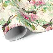 HummingBirds Series Design Sechzehn Geschenkpapier (Rolleneckpunkt)