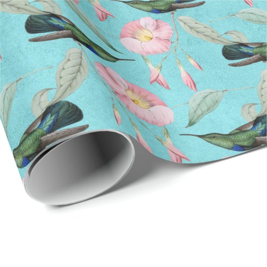 HummingBirds Series Design Siebzehn Geschenkpapier (Rolleneckpunkt)