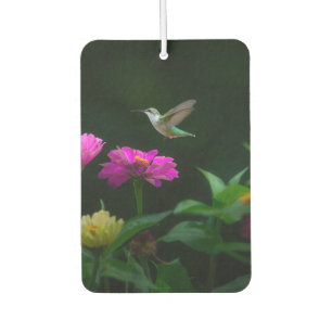 Hummingbirds Times Two Car Air Freshener Autolufterfrischer