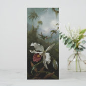 Hummingbirds und White Orchid von Martin J. Heade (Stehend Vorderseite)