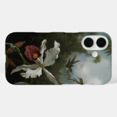 Hummingbirds und White Orchid von Martin J. Heade Case-Mate iPhone Hülle (Rückseite (Horizontal))