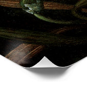 Hummingbirds und White Orchid von Martin J. Heade Poster (Ecke)