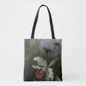 Hummingbirds und White Orchid von Martin J. Heade Tasche (Vorderseite)