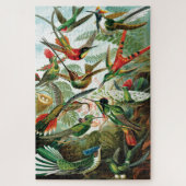 Hummingbirds von Ernst Haeckel Puzzle (Vertikal)