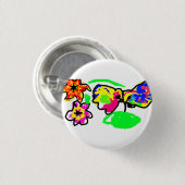 Hummingbirds Wedding Button (Vorne & Hinten)