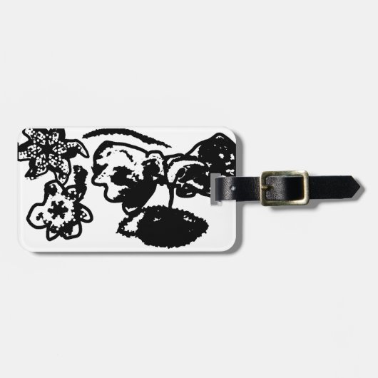 Hummingbirds Wedding Gepäckanhänger (Vorderseite horizontal)