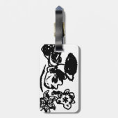 Hummingbirds Wedding Gepäckanhänger (Rückseite vertikal)