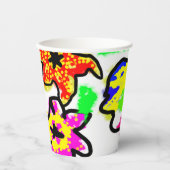 Hummingbirds Wedding Pappbecher (Vorderseite)