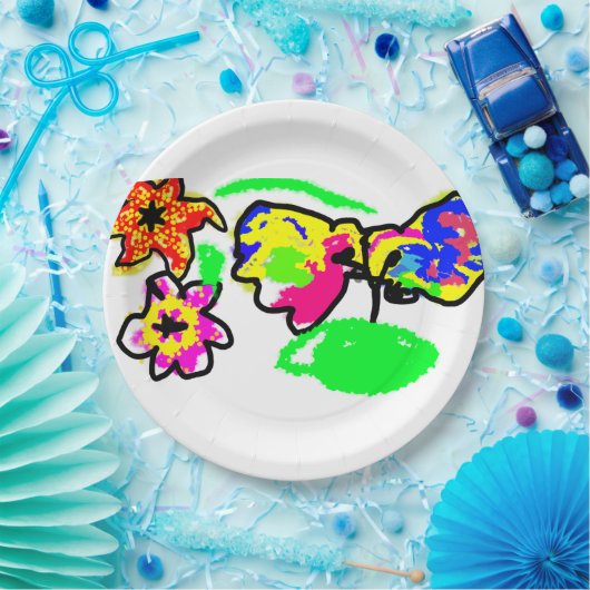 Hummingbirds Wedding Pappteller (Party)