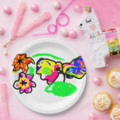 Hummingbirds Wedding Pappteller (Party)