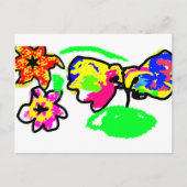 Hummingbirds Wedding Postkarte (Vorderseite)