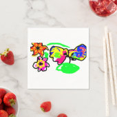 Hummingbirds Wedding Serviette (Beispiel)