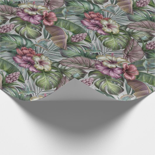 Hummingbirds Wrapping Paper Geschenkpapier (Ecke)