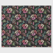Hummingbirds Wrapping Paper Geschenkpapier (Flach)