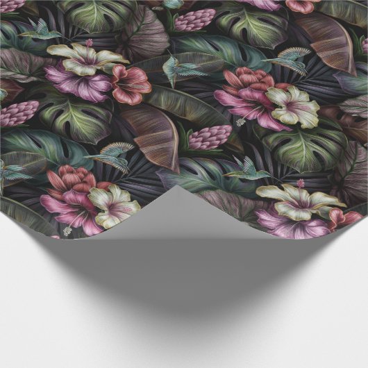 Hummingbirds Wrapping Paper Geschenkpapier (Ecke)