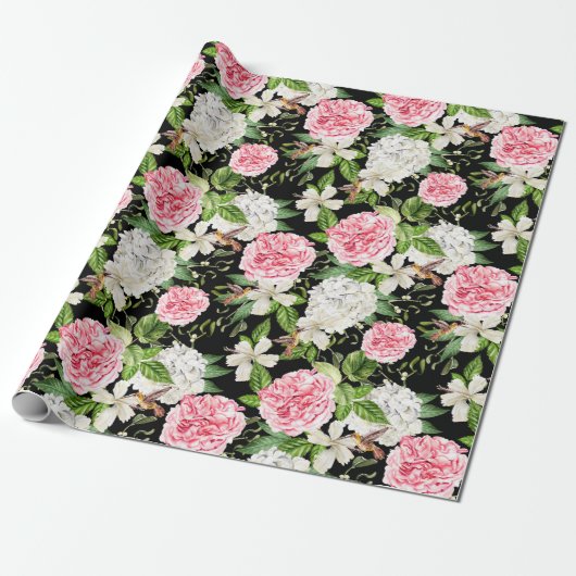 Hummingbirds Wrapping Paper Geschenkpapier (Ungerollt)