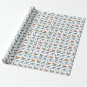 Hummingbirds Wrapping Paper Geschenkpapier (Ungerollt)